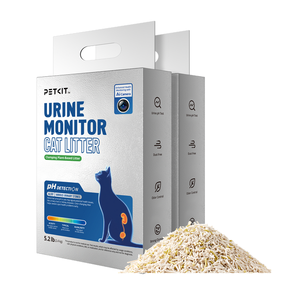 2 Bags Urine Monitor Cat Litter